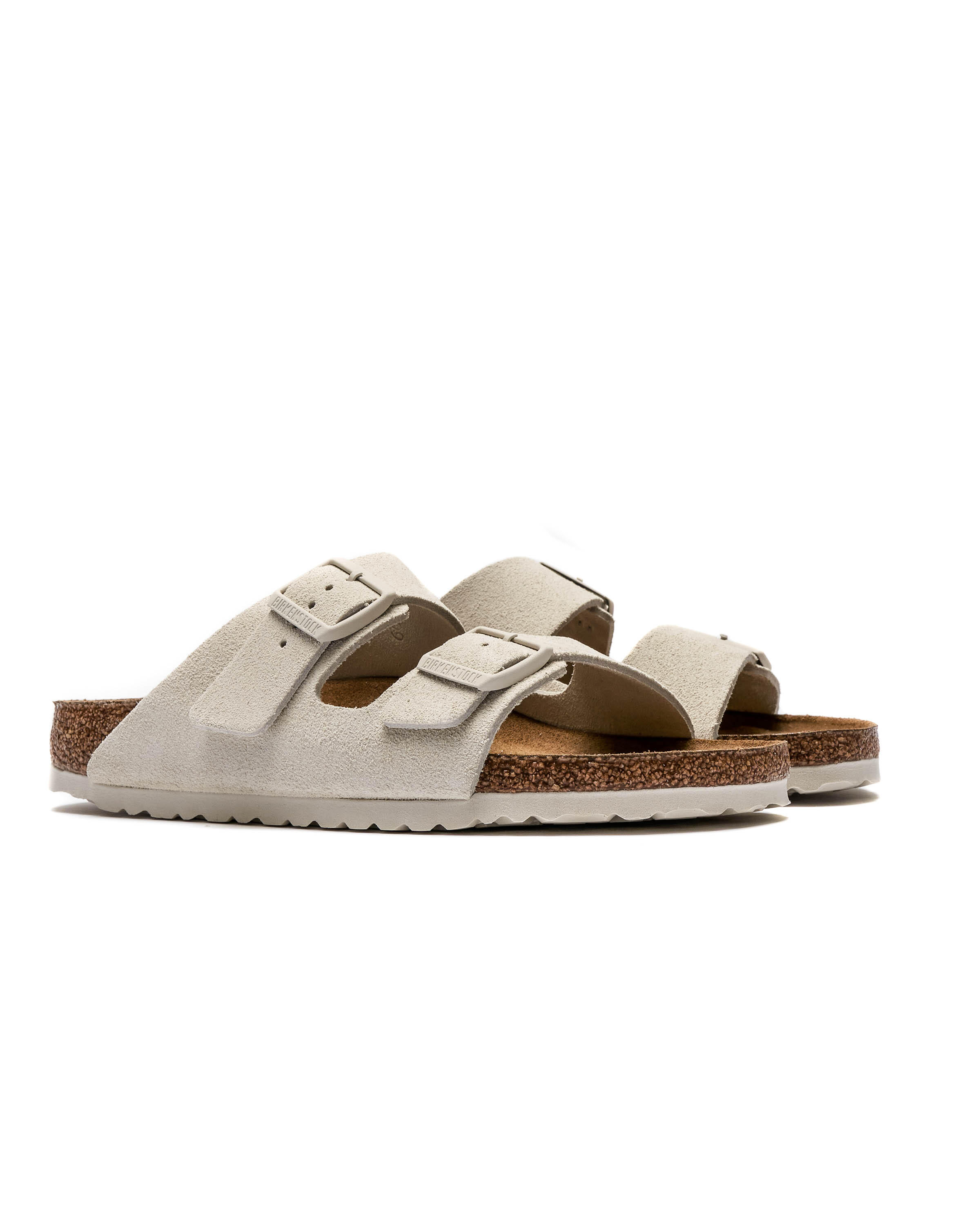 narrow white birkenstocks